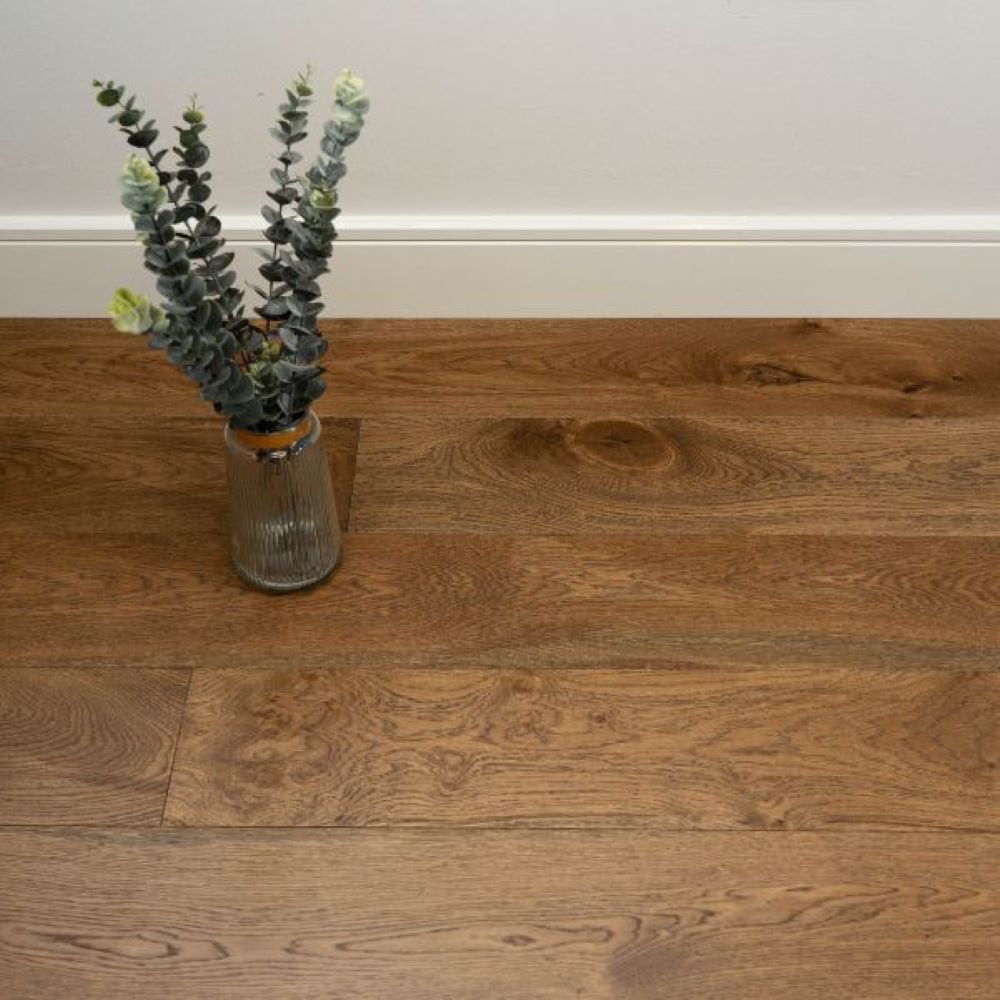 Cognac oak wood flooring