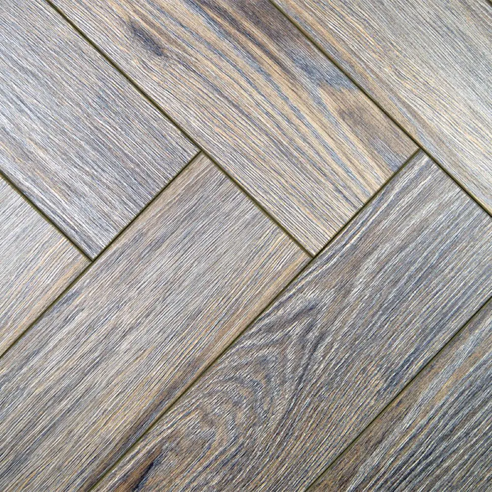 Grey herringbone laminate flooring inspiration