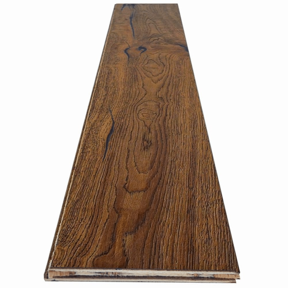 Engineered wood flooring detail