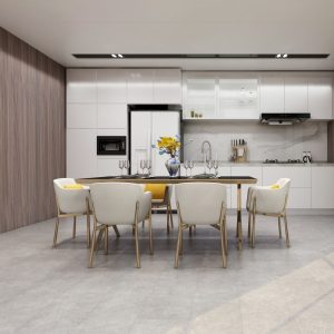 BML Concrete Grey SPC Click Floor Tile