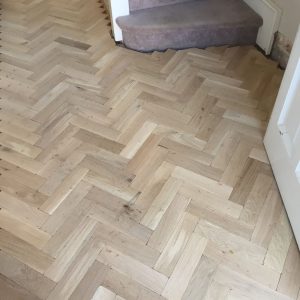 Marlow Solid Unfinished Oak Parquet Blocks 18 x 90 x 300 (mm)