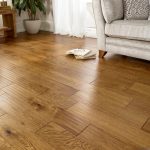 Windsor Solid Golden Brown Hand Scraped Oak Wood Flooring 18 x 125 (mm)