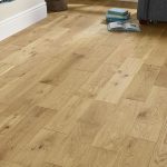 WINDSOR SOLID BRUSHED OAK WOOD FLOORING 18 X 150 (MM)