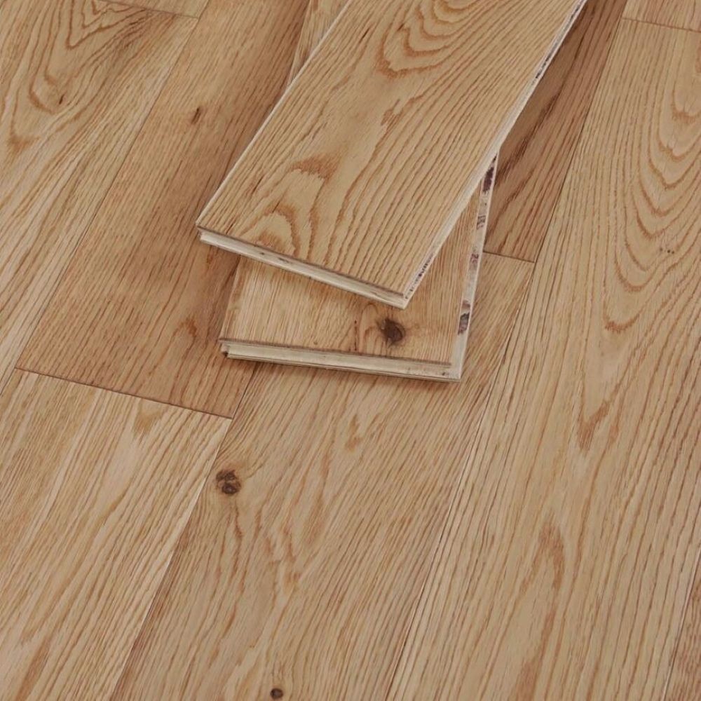 Ascot Natural Brushed Oak Wood Flooring 14 x 125 (mm)