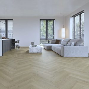 BML Herringbone Light Oak SPC Luxury Vinyl Flooring