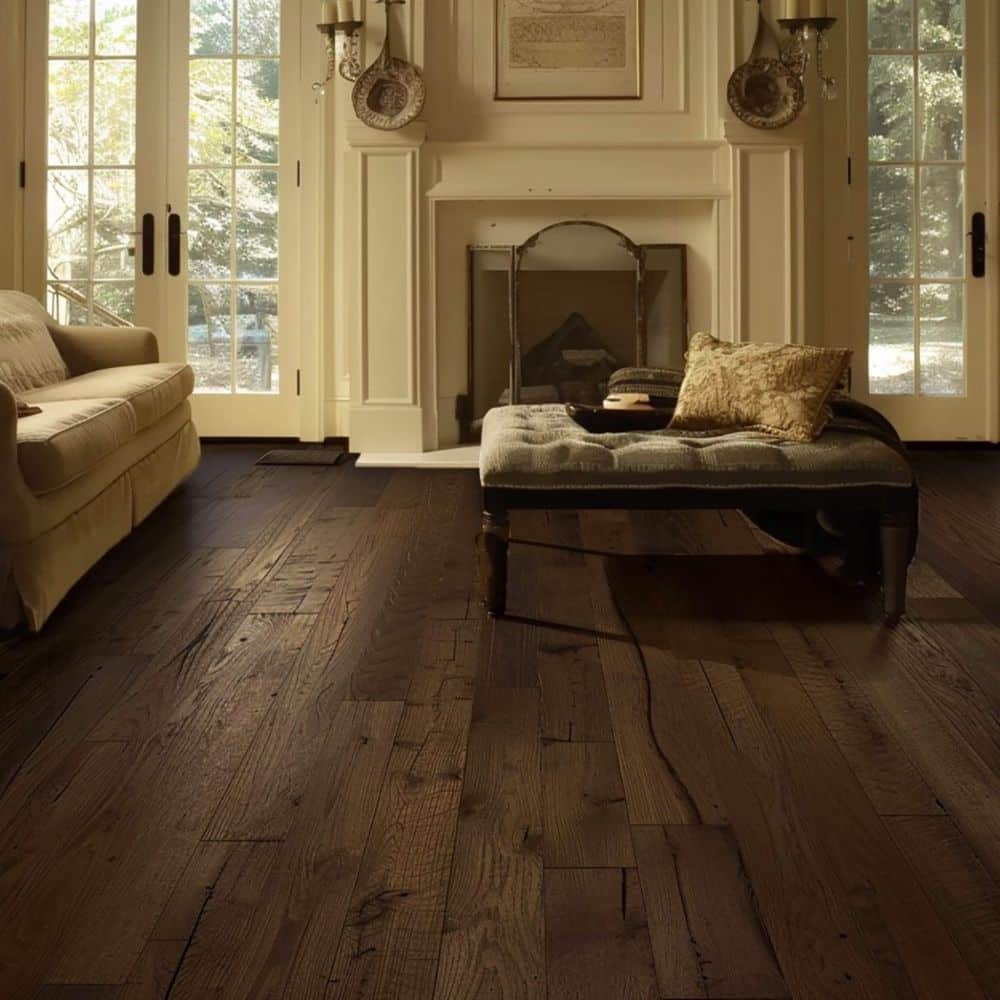 Victorian Antique Dark Oak Flooring 20 x 190 x 1900 (mm)
