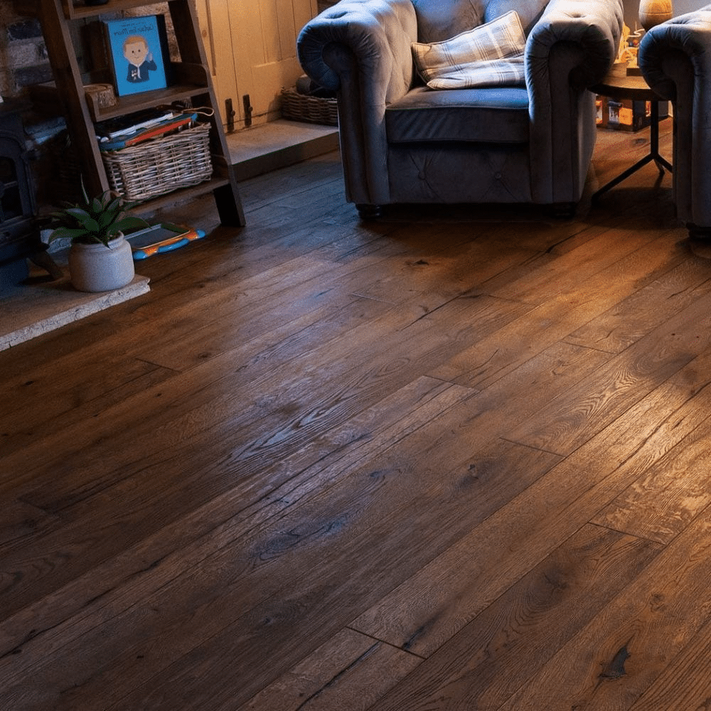 Victorian Antique Smoky Oak Flooring 20 x 190 x 1900 (mm)