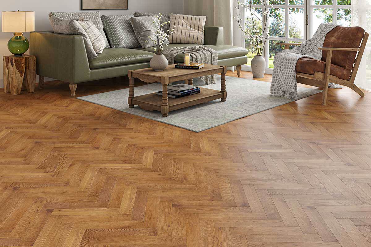 Luxury Rigid Vinyl – Herringbone
