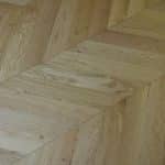 Knightsbridge Chevron Natural Brushed Oak Wood Flooring 14 x 90 x 510 (mm)